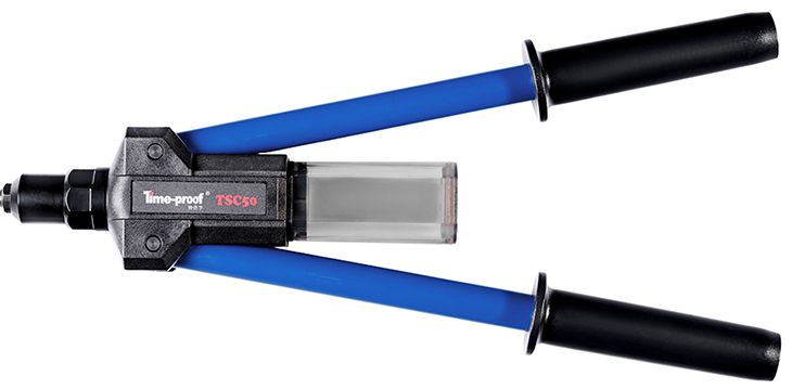 Заклепочник ручной для вытяжных заклепок Time-proof TSC50, 2.4 - 5 мм - фото